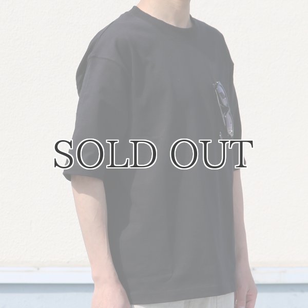 画像14: VORTEX8オンス(MVS天竺)グラスポケ付き クルーネック ハーフスリーブ テーパードTシャツ【MADE IN JAPAN】『日本製』/ Upscape Audience (14)