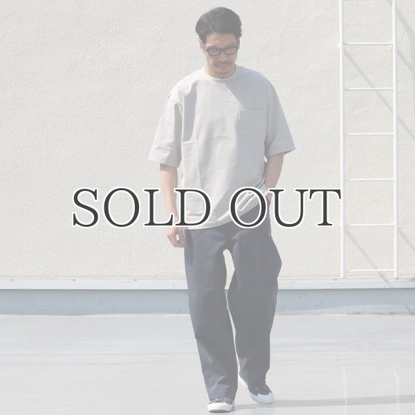 画像7: VORTEX8オンス(MVS天竺)グラスポケ付き クルーネック ハーフスリーブ テーパードTシャツ【MADE IN JAPAN】『日本製』/ Upscape Audience (7)