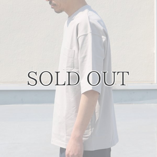 画像5: VORTEX8オンス(MVS天竺)グラスポケ付き クルーネック ハーフスリーブ テーパードTシャツ【MADE IN JAPAN】『日本製』/ Upscape Audience (5)