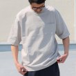 画像4: VORTEX8オンス（MVS天竺）グラスポケ付き クルーネック ハーフスリーブ テーパードTシャツ【MADE IN JAPAN】『日本製』/ Upscape Audience (4)