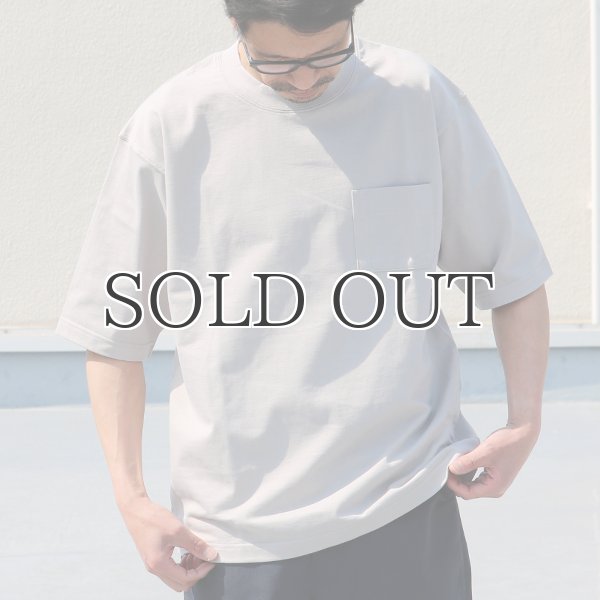 画像4: VORTEX8オンス(MVS天竺)グラスポケ付き クルーネック ハーフスリーブ テーパードTシャツ【MADE IN JAPAN】『日本製』/ Upscape Audience (4)