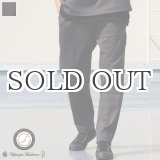 画像: ヘビーウェイト プレーティング天竺（11オンス）2タック センタープリーツ イージーパンツ【MADE IN JAPAN】『日本製』【送料無料】/ Upscape Audience