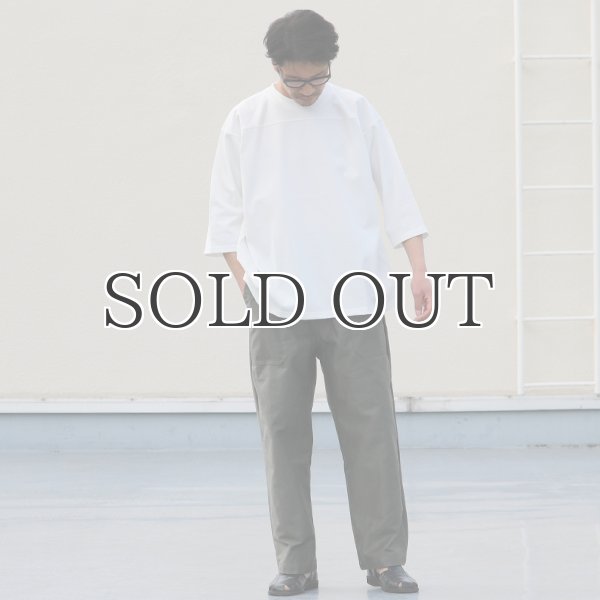 画像8: ヘビーウェイト プレーティング天竺(11オンス)フットボール 3/4スリーブ Tシャツ【MADE IN JAPAN】『日本製』/ Upscape Audience (8)