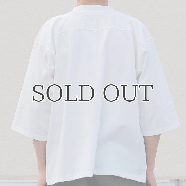 画像13: ヘビーウェイト プレーティング天竺(11オンス)フットボール 3/4スリーブ Tシャツ【MADE IN JAPAN】『日本製』/ Upscape Audience (13)