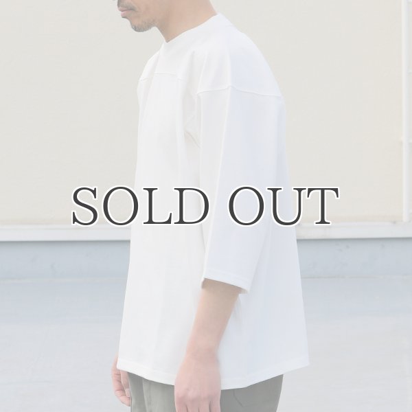 画像5: ヘビーウェイト プレーティング天竺(11オンス)フットボール 3/4スリーブ Tシャツ【MADE IN JAPAN】『日本製』/ Upscape Audience (5)