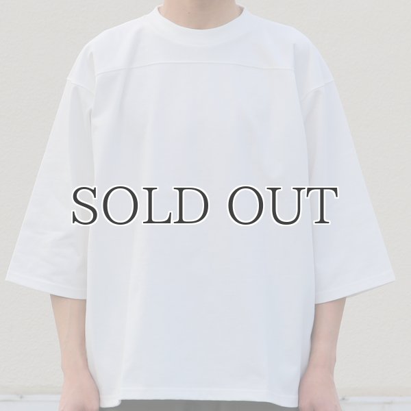 画像10: ヘビーウェイト プレーティング天竺(11オンス)フットボール 3/4スリーブ Tシャツ【MADE IN JAPAN】『日本製』/ Upscape Audience (10)