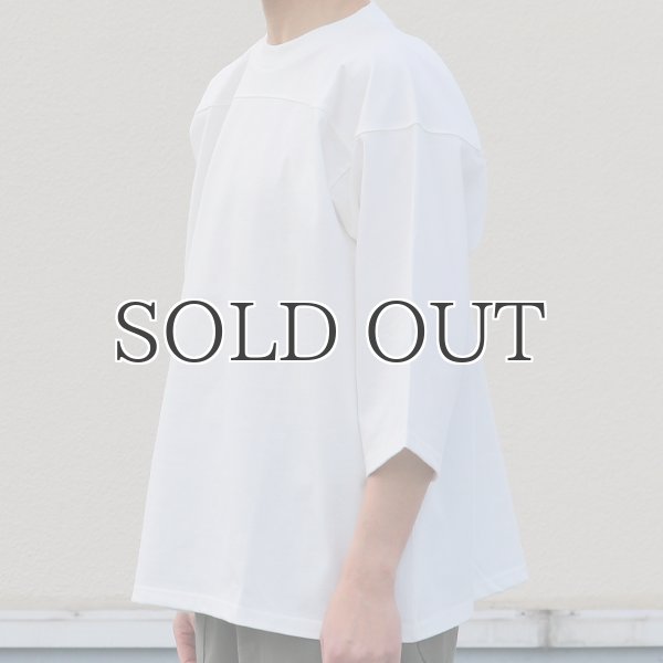 画像11: ヘビーウェイト プレーティング天竺(11オンス)フットボール 3/4スリーブ Tシャツ【MADE IN JAPAN】『日本製』/ Upscape Audience (11)