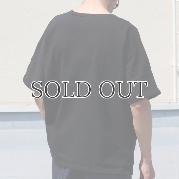 画像6: Basque 10オンス ( バスク天竺 )無地&ボーダービッグポケT【MADE IN JAPAN】『日本製』/ Upscape Audience (6)