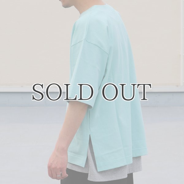 画像16: 17/1 空紡糸天竺(12オンス) キーネック ハーフスリーブ Tシャツ【MADE IN JAPAN】『日本製』/ Upscape Audience (16)
