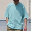 画像2: 17/1 空紡糸天竺（12オンス）ヘンリーネック ハーフスリーブ Tシャツ【MADE IN JAPAN】『日本製』/ Upscape Audience (2)