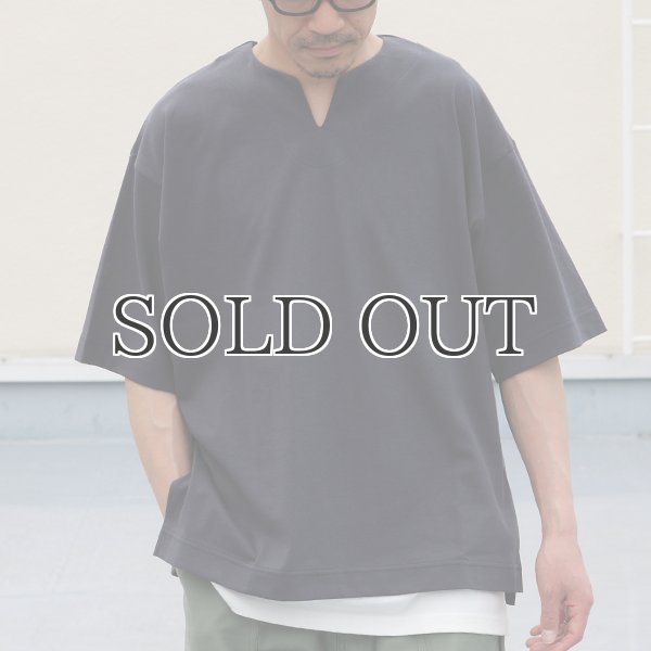 画像11: 17/1 空紡糸天竺(12オンス) キーネック ハーフスリーブ Tシャツ【MADE IN JAPAN】『日本製』/ Upscape Audience (11)