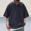 画像10: 17/1 空紡糸天竺（12オンス） キーネック ハーフスリーブ Tシャツ【MADE IN JAPAN】『日本製』/ Upscape Audience (10)