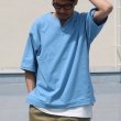 画像2: 17/1 空紡糸天竺（12オンス） キーネック ハーフスリーブ Tシャツ【MADE IN JAPAN】『日本製』/ Upscape Audience (2)