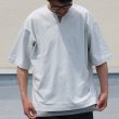 画像6: 17/1 空紡糸天竺（12オンス） キーネック ハーフスリーブ Tシャツ【MADE IN JAPAN】『日本製』/ Upscape Audience (6)