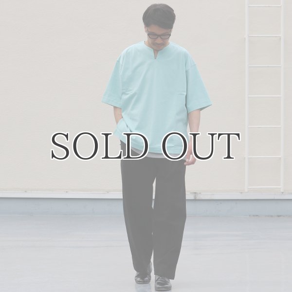 画像17: 17/1 空紡糸天竺(12オンス) キーネック ハーフスリーブ Tシャツ【MADE IN JAPAN】『日本製』/ Upscape Audience (17)