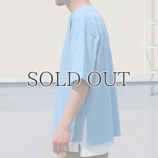 画像4: 17/1 空紡糸天竺(12オンス) キーネック ハーフスリーブ Tシャツ【MADE IN JAPAN】『日本製』/ Upscape Audience (4)
