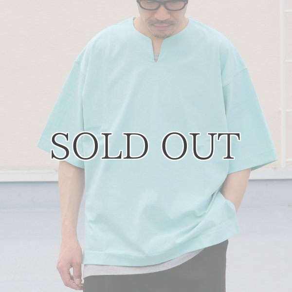 画像15: 17/1 空紡糸天竺(12オンス) キーネック ハーフスリーブ Tシャツ【MADE IN JAPAN】『日本製』/ Upscape Audience (15)