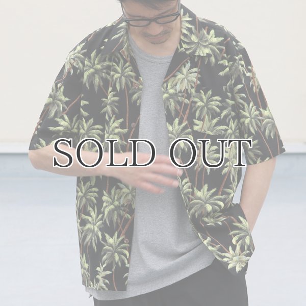 画像4: コットンレーヨン ヴィンテージアロハ柄 オープンカラー ハーフスリーブ シャツ【MADE IN JAPAN】『日本製』/ Upscape Audience (4)