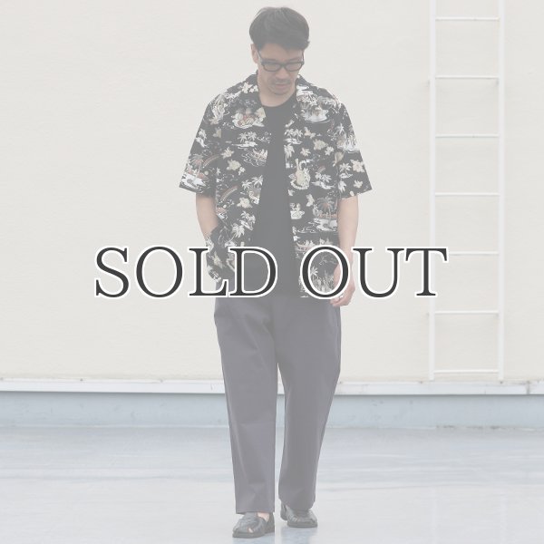 画像8: コットンレーヨン ヴィンテージアロハ柄 オープンカラー ハーフスリーブ シャツ【MADE IN JAPAN】『日本製』/ Upscape Audience (8)