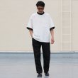 画像9: VORTEX 8オンス（MVS天竺）モックネック リンガー ハーフスリーブ Tシャツ【MADE IN JAPAN】『日本製』/ Upscape Audience (9)