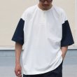 画像4: VORTEX 8オンス（MVS天竺）ヘンリーネック BBアンダーハーフスリーブ Tシャツ【MADE IN JAPAN】『日本製』/ Upscape Audience (4)