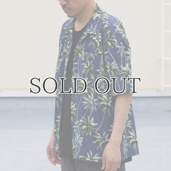 画像5: コットンレーヨン ヴィンテージアロハ柄 オープンカラー ハーフスリーブ シャツ【MADE IN JAPAN】『日本製』/ Upscape Audience (5)