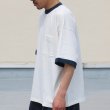 画像16: VORTEX 8オンス（MVS天竺）モックネック リンガー ハーフスリーブ Tシャツ【MADE IN JAPAN】『日本製』/ Upscape Audience (16)