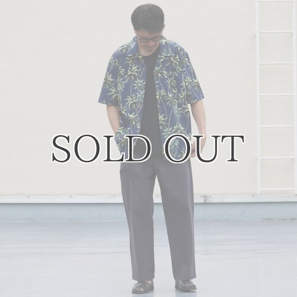 画像7: コットンレーヨン ヴィンテージアロハ柄 オープンカラー ハーフスリーブ シャツ【MADE IN JAPAN】『日本製』/ Upscape Audience (7)