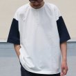 画像3: VORTEX 8オンス（MVS天竺）ヘンリーネック BBアンダーハーフスリーブ Tシャツ【MADE IN JAPAN】『日本製』/ Upscape Audience (3)