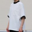 画像8: VORTEX 8オンス（MVS天竺）モックネック リンガー ハーフスリーブ Tシャツ【MADE IN JAPAN】『日本製』/ Upscape Audience (8)