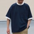 画像9: VORTEX 8オンス（MVS天竺）モックネック リンガー ハーフスリーブ Tシャツ【MADE IN JAPAN】『日本製』/ Upscape Audience (9)