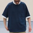 画像4: VORTEX 8オンス（MVS天竺）モックネック リンガー ハーフスリーブ Tシャツ【MADE IN JAPAN】『日本製』/ Upscape Audience (4)