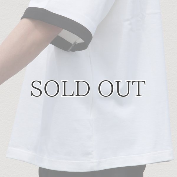 画像14: VORTEX 8オンス(MVS天竺)モックネック リンガー ハーフスリーブ Tシャツ【MADE IN JAPAN】『日本製』/ Upscape Audience (14)