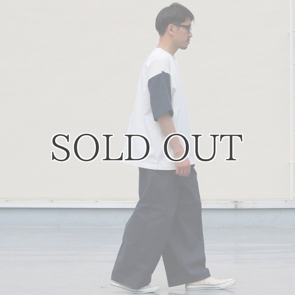 画像7: VORTEX 8オンス(MVS天竺)ヘンリーネック BBアンダーハーフスリーブ Tシャツ【MADE IN JAPAN】『日本製』/ Upscape Audience (7)