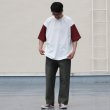 画像8: VORTEX 8オンス（MVS天竺）ヘンリーネック BBアンダーハーフスリーブ Tシャツ【MADE IN JAPAN】『日本製』/ Upscape Audience (8)