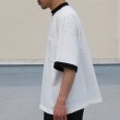 画像4: VORTEX 8オンス（MVS天竺）モックネック リンガー ハーフスリーブ Tシャツ【MADE IN JAPAN】『日本製』/ Upscape Audience (4)