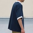 画像6: VORTEX 8オンス（MVS天竺）モックネック リンガー ハーフスリーブ Tシャツ【MADE IN JAPAN】『日本製』/ Upscape Audience (6)