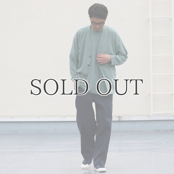 画像8: PREMIERE LINEN(プレミアリネン)コットン天竺 Vネックカーディガン【MADE IN JAPAN】『日本製』 / Upscape Audience (8)