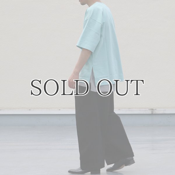 画像9: 17/1 空紡糸天竺(12オンス) キーネック ハーフスリーブ Tシャツ【MADE IN JAPAN】『日本製』/ Upscape Audience (9)