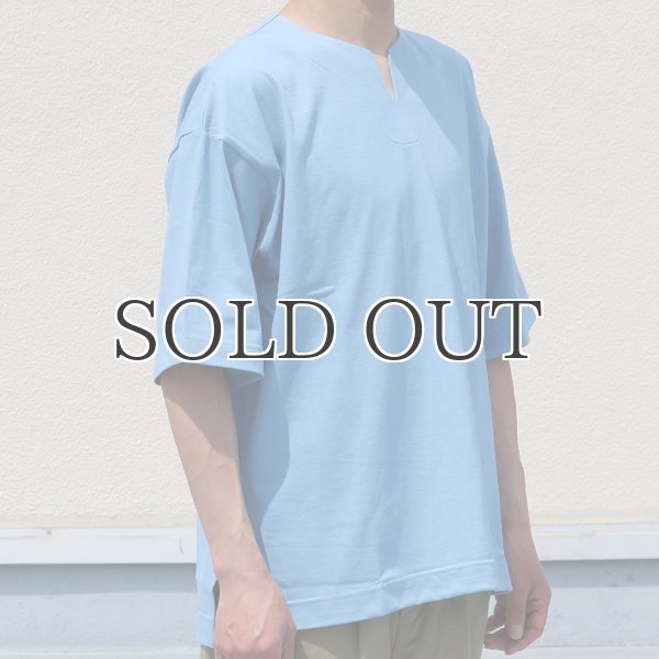 画像12: 17/1 空紡糸天竺(12オンス) キーネック ハーフスリーブ Tシャツ【MADE IN JAPAN】『日本製』/ Upscape Audience (12)