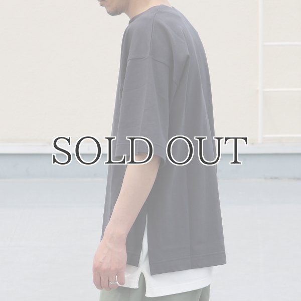 画像5: 17/1 空紡糸天竺（12オンス） キーネック ハーフスリーブ Tシャツ【MADE IN JAPAN】『日本製』/ Upscape Audience (5)