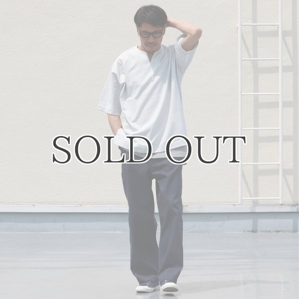 画像7: 17/1 空紡糸天竺（12オンス） キーネック ハーフスリーブ Tシャツ【MADE IN JAPAN】『日本製』/ Upscape Audience (7)