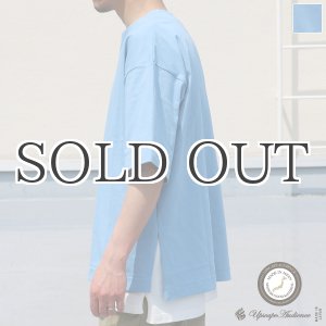画像: 17/1 空紡糸天竺（12オンス） キーネック ハーフスリーブ Tシャツ【MADE IN JAPAN】『日本製』/ Upscape Audience