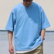 画像3: 17/1 空紡糸天竺（12オンス） キーネック ハーフスリーブ Tシャツ【MADE IN JAPAN】『日本製』/ Upscape Audience (3)