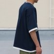 画像4: VORTEX 8オンス(MVS天竺) フェイクレイヤード クルーネック ハーフスリーブTシャツ【MADE IN JAPAN】『日本製』/ Upscape Audience (4)