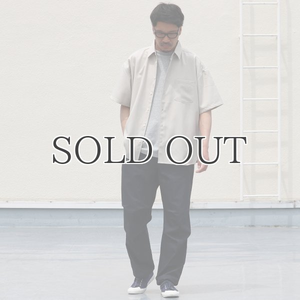 画像9: Reflax®(リフラクス)ポリエステル リネンライクLINON(リノン) レギュラーカラー ボクシーハーフスリーブシャツ【MADE IN JAPAN】『日本製』/ Upscape Audience (9)