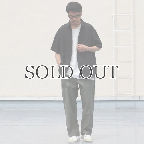 画像9: Reflax®(リフラクス)ポリエステル リネンライクLINON(リノン) レギュラーカラー ボクシーハーフスリーブシャツ【MADE IN JAPAN】『日本製』/ Upscape Audience (9)