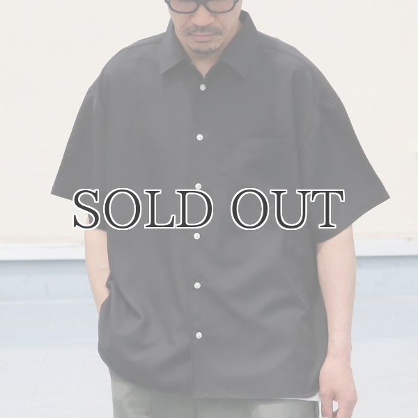 画像3: Reflax®(リフラクス)ポリエステル リネンライクLINON(リノン) レギュラーカラー ボクシーハーフスリーブシャツ【MADE IN JAPAN】『日本製』/ Upscape Audience (3)