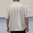 画像7: Reflax®(リフラクス)ポリエステル リネンライクLINON(リノン) レギュラーカラー ボクシーハーフスリーブシャツ【MADE IN JAPAN】『日本製』/ Upscape Audience (7)