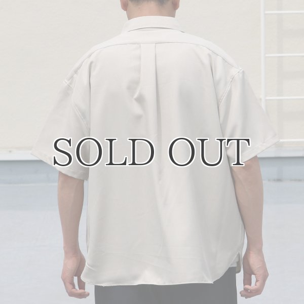 画像7: Reflax®(リフラクス)ポリエステル リネンライクLINON(リノン) レギュラーカラー ボクシーハーフスリーブシャツ【MADE IN JAPAN】『日本製』/ Upscape Audience (7)